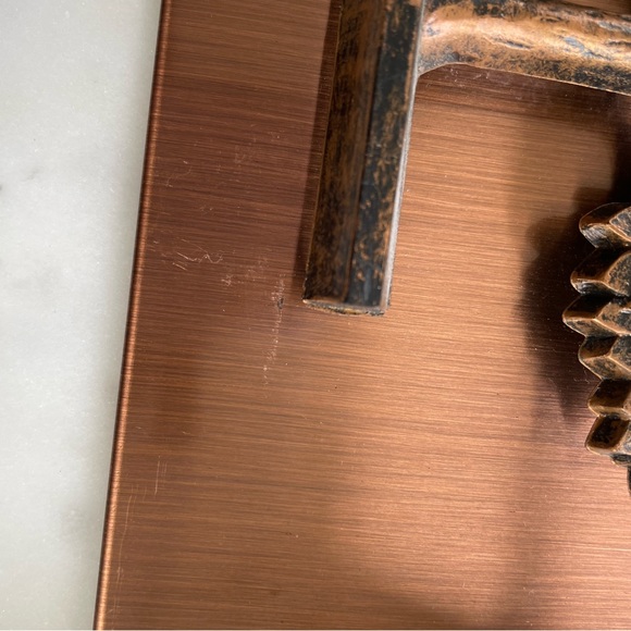 Coppercraft Guild MCM retro vintage copper wall art trees - Picture 6 of 14